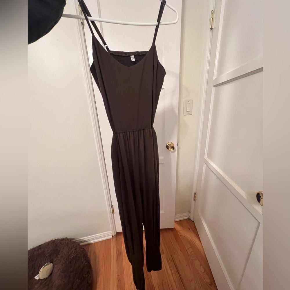 Olive green jumpsuit